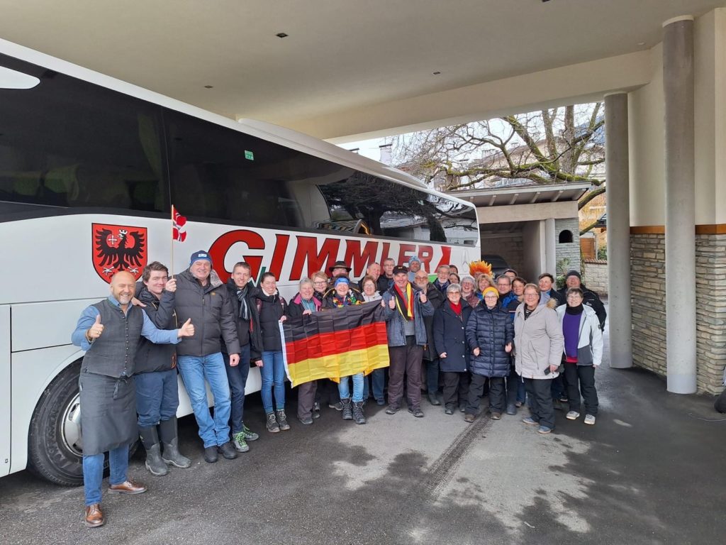 Unsere Reisegruppe bei bester Laune